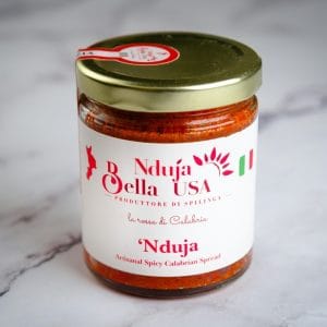 Spreadable Calabrian nduja jar handcrafted by Nduja Bella